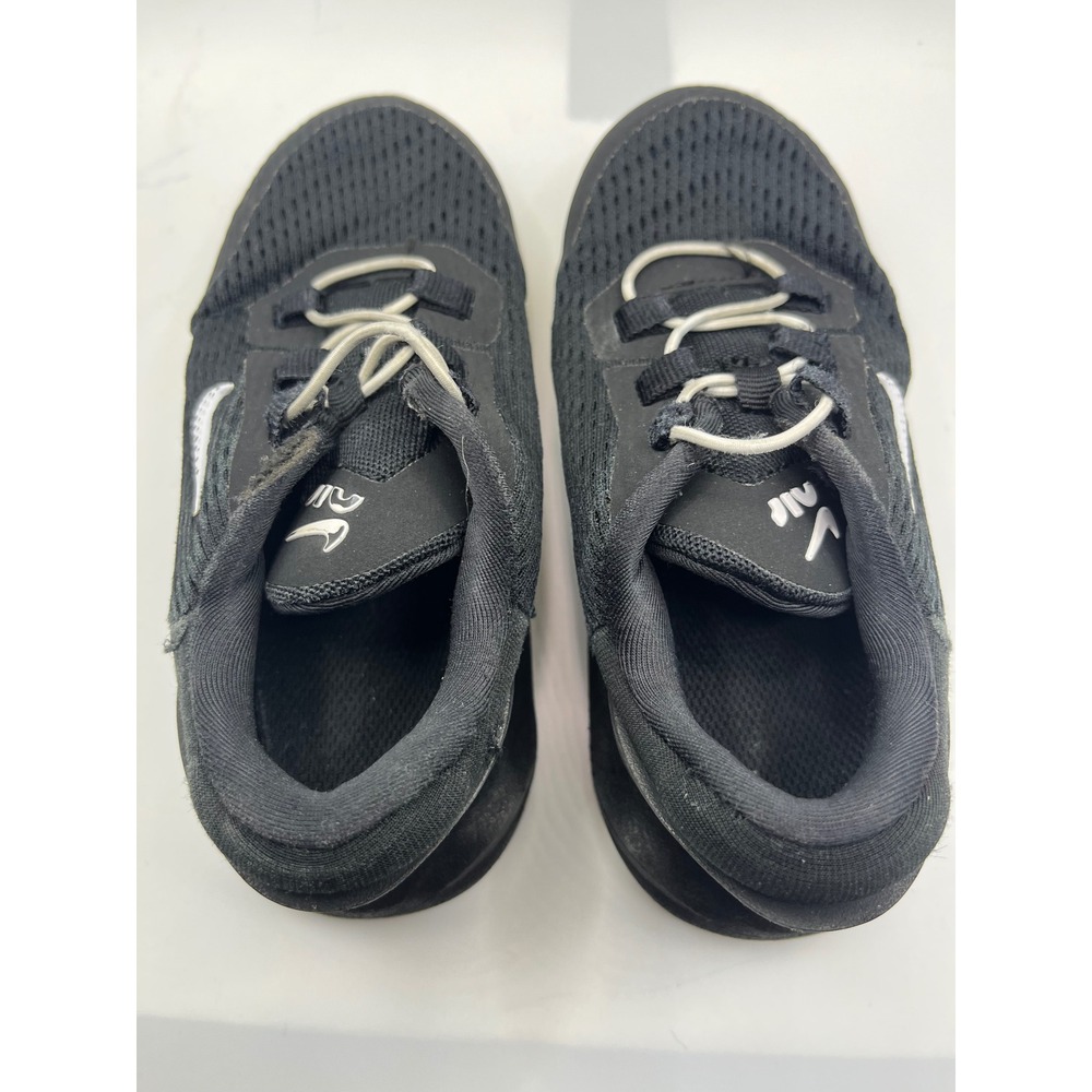 Nike Air Max 270 Kids Black White Sneakers Shoes‎ Athletic Size Youth - Picture 8 of 8